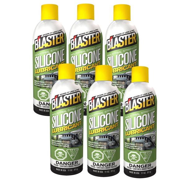 16-SL-CND-6PK B’laster Industrial Strength Silicone Lubricant – 311g – 6pk
