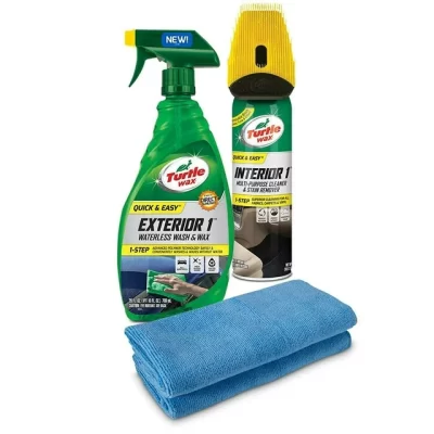 50828 Turtle Wax 3-piece Quick & Easy Interior & Exterior Kit