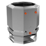 Description Stowable stand included Removable smoke director and handles Removable b15″ Smokeless Fire Pit15″ Smokeless Fire Pitase for easy cleaning and maintenance Smokeless fire technology For outdoor use only