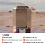 Blackstone 7inch Tabletop-Friendly Smokless Fire Pit