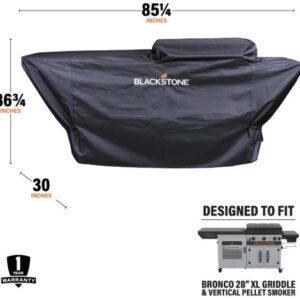 Blackstone Bronco Series Soft Cover for 28inch XL Vertical Pellet Smoker Combo