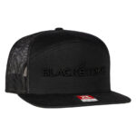 Blackstone Snapback Hat with Breathable Mesh Back and Bold Logo