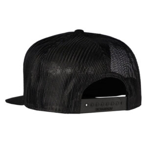 Blackstone Snapback Hat with Breathable Mesh Back and Bold Logo