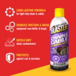B'laster Long-Lasting Chain and Cable Lubricant - 311g - 6pk