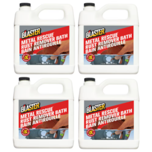 B'laster Metal Rescue Rust Remover Bath - 3.78L - 4pk