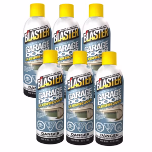 B'laster Premium Silicone Garage Door Lubricant Spray - 264g - 6pk