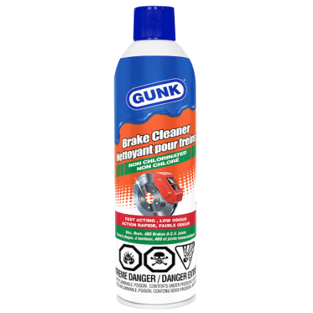 Gunk Non-Chlorinated Brake Parts Cleaner - 396g Gunk Non-Chlorinated Brake Parts Cleaner - 396g