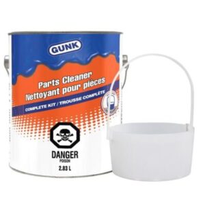 Gunk Small Engine Parts Cleaner Kit with Drip Basket – 2.83L