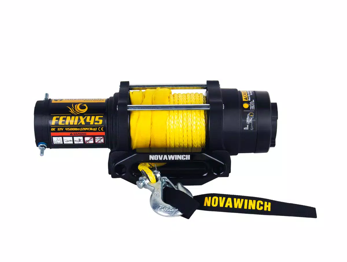 Novawinch Fenix 4,500lb ATVUTV Winch, Synthetic Rope Novawinch Fenix 4,500lb ATV/UTV Winch, Synthetic Rope