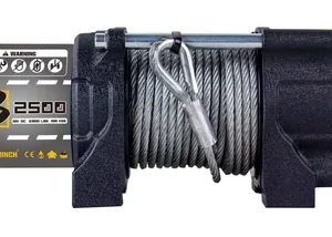 Novawinch Super B 2,500lb Winch, 12v Wire Rope