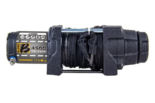Novawinch Super B 4,500lb Winch, 12v Synthetic Rope Novawinch Super B 4,500lb Winch, 12v Synthetic Rope