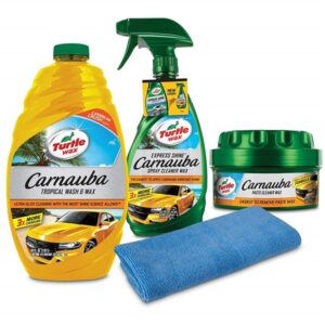 Turtle Wax 4-piece Carnauba Wash & Wax Kit1