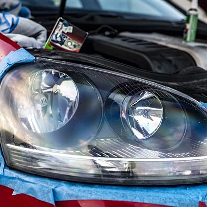 Turtle Wax 51768 Headlight Restorer Kit Headlamp Cleaning Restores Brightness Kit, (Old Version)2