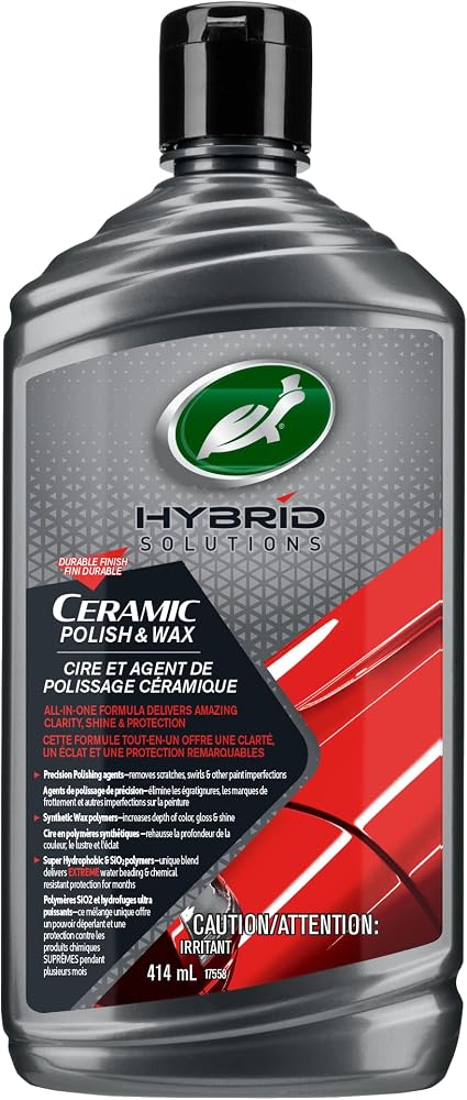 Turtle Wax Hybrid Solutions Ceramic Polish & Wax4 Turtle Wax Hybrid Solutions Ceramic Polish & Wax