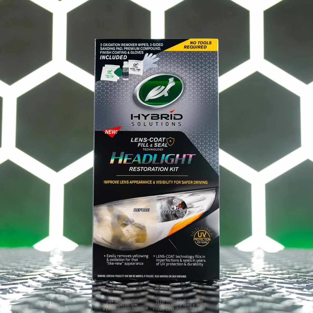 Turtle Wax Hybrid Solutions Headlight Restoration Kit4 Turtle Wax Hybrid Solutions Headlight Restoration Kit