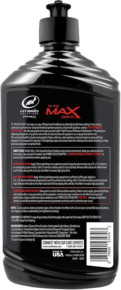 Turtle Wax Hybrid Solutions Pro Graphene-Infused Wax1 Turtle Wax Hybrid Solutions Pro Graphene-Infused Wax