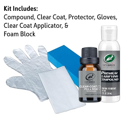 Turtle Wax Hybrid Solutions Scratch Repair Kit with Fill & Seal Technology1 Turtle Wax Hybrid Solutions Scratch Repair Kit with Fill & Seal Technology