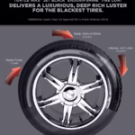 Turtle Wax Jet Black Endura-Shine Tire Coat Kit