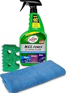 Turtle Wax Max Power All-Purpose Cleaner with Scrub Sponge + Microfiber Towel