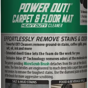 Turtle Wax Power Out Carpet & Mats Heavy Duty Cleaner – 510g