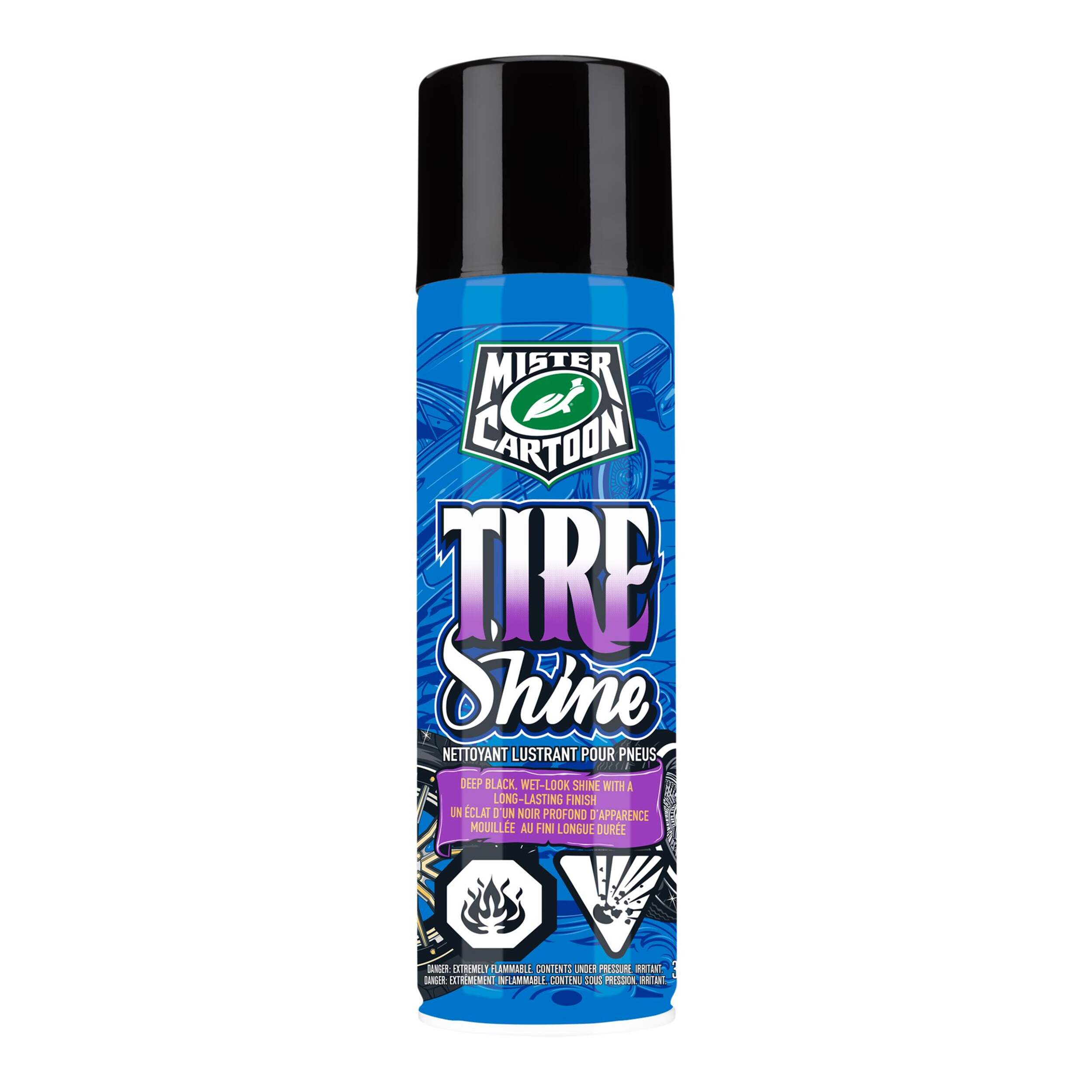 Turtle Wax x Mr. Cartoon Tire Shine Aerosol - 396g Turtle Wax x Mr. Cartoon Tire Shine Aerosol