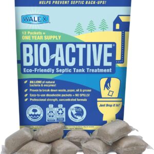Walex Bio-Active Septic Tank Treatment Drop-ins - 12 pack