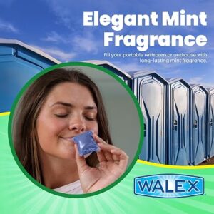 Walex Bio-Pak Drop-ins for RV and Marine Holding Tank Systems - 50 pack - Mint