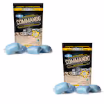 Walex Commando Drop-ins Black Holding Tank and Sensor Cleaner - 4 pack - 2pk