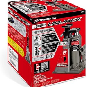 Powerbuilt 2 Ton UniJack Combination Hydraulic Bottle Jack/Jackstand