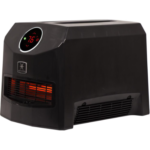 Heat Storm Mojave 1500W Portable Infrared Heater with Digital Thermostat and Safe Touch Grill