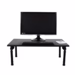 Luxor Adjustable-Height Desk with Easy-Adjust Foldable Legs for Portability and Easy Storage - 32 x 24