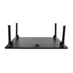 Luxor Adjustable-Height Desk with Easy-Adjust Foldable Legs for Portability and Easy Storage - 32 x 24