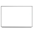 Luxor Wall-Mounted Magnetic Whiteboard with Aluminum Frame and Marker Tray - 72 x 48