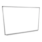 Luxor Wall-Mounted Magnetic Whiteboard with Aluminum Frame and Marker Tray - 72 x 48