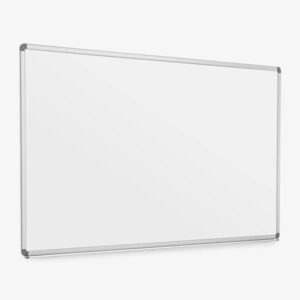Luxor Wall-Mounted Porcelain Whiteboard with Marker Tray - 72 x 40