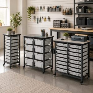 Mobile Bin Storage Units