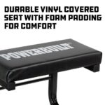 Powerbuilt Rolling Mechanics Seat with Casters - 250lb Weight Capacity