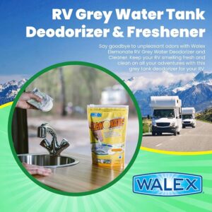 Walex Elemonate Drop-ins for Grey Water Deodorizing - 5-pack - Fresh Lemon