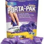 Walex Porta-Pak Holding Tank Deodorizer Drop-ins for RV and Marine - 10 pack - Lavender Scent